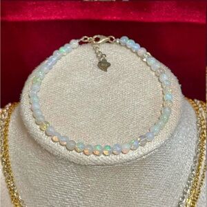 S925 Ethiopian opal bracelet